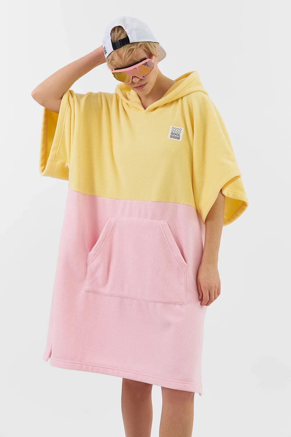 Пончо флисовое