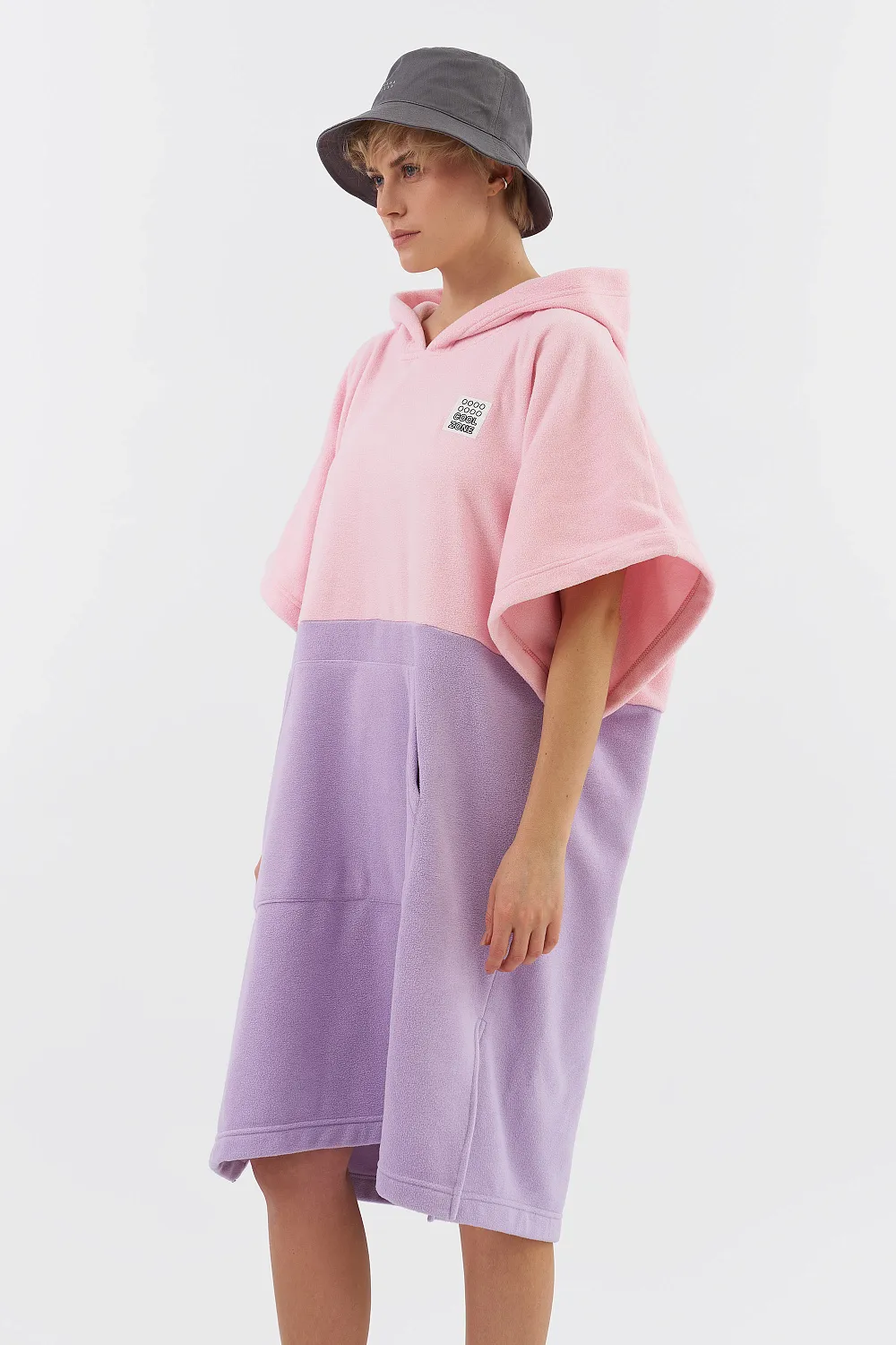 Пончо флисовое