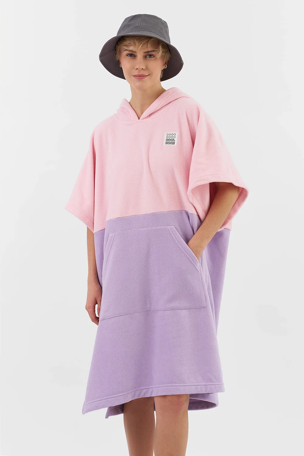 Пончо флисовое