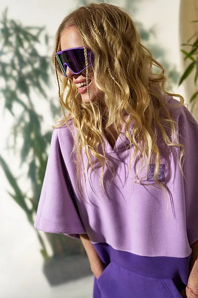 Пончо флисовое