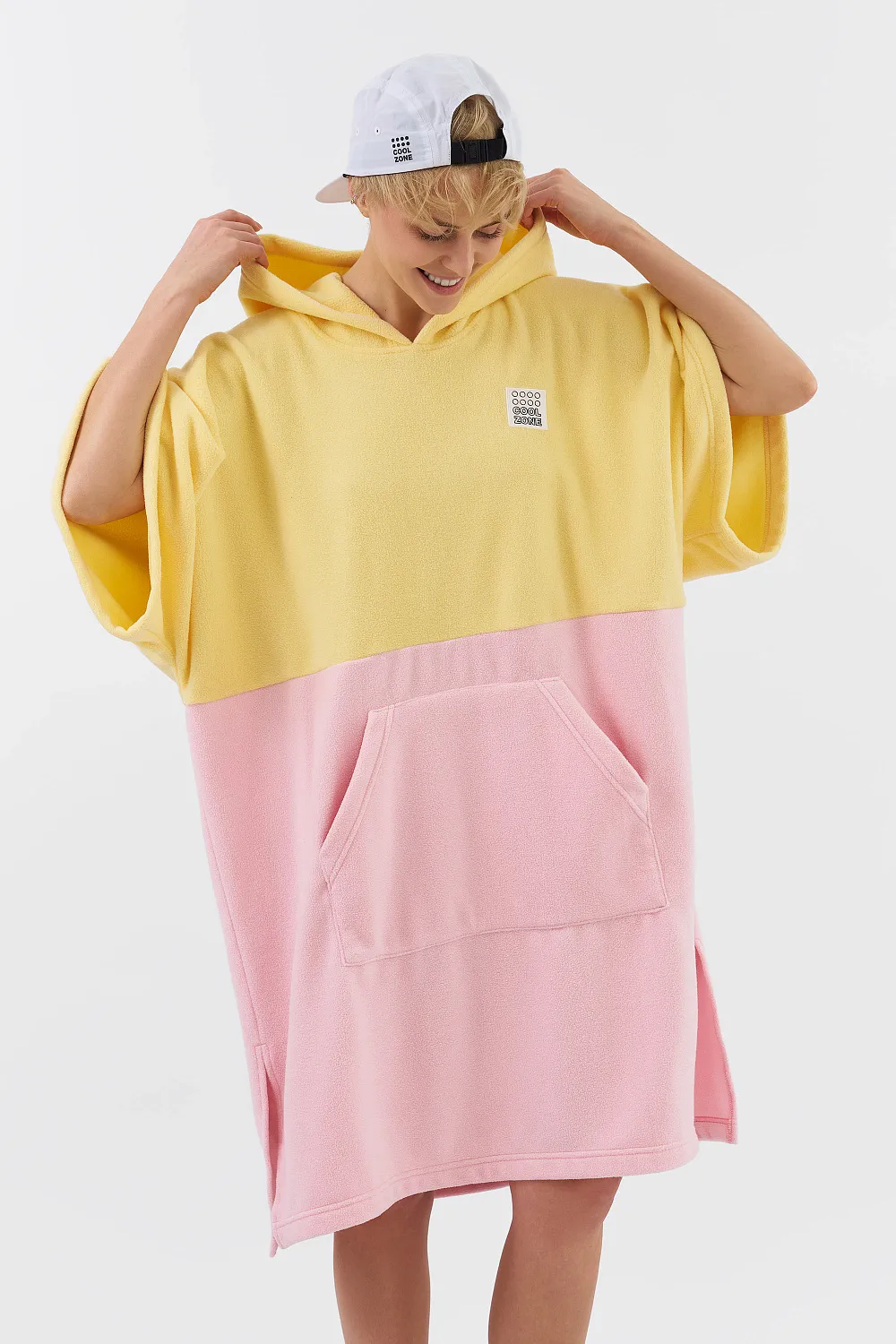 Пончо флисовое