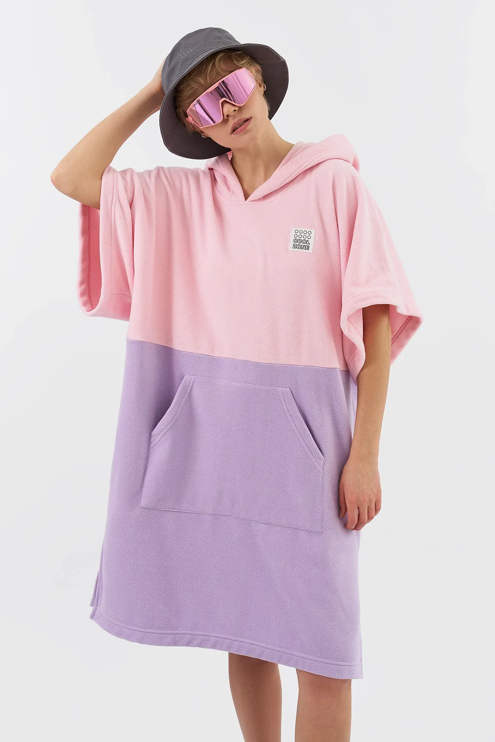 Пончо флисовое