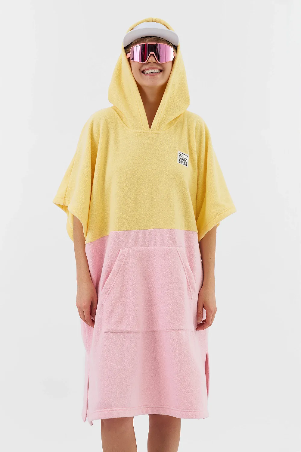 Пончо флисовое