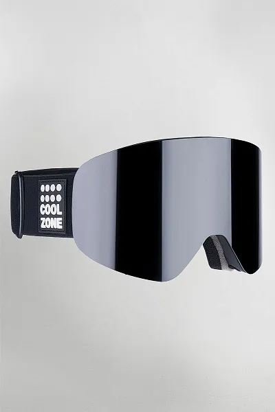 Маска чёрная магнитная горнолыжная Cool Zone