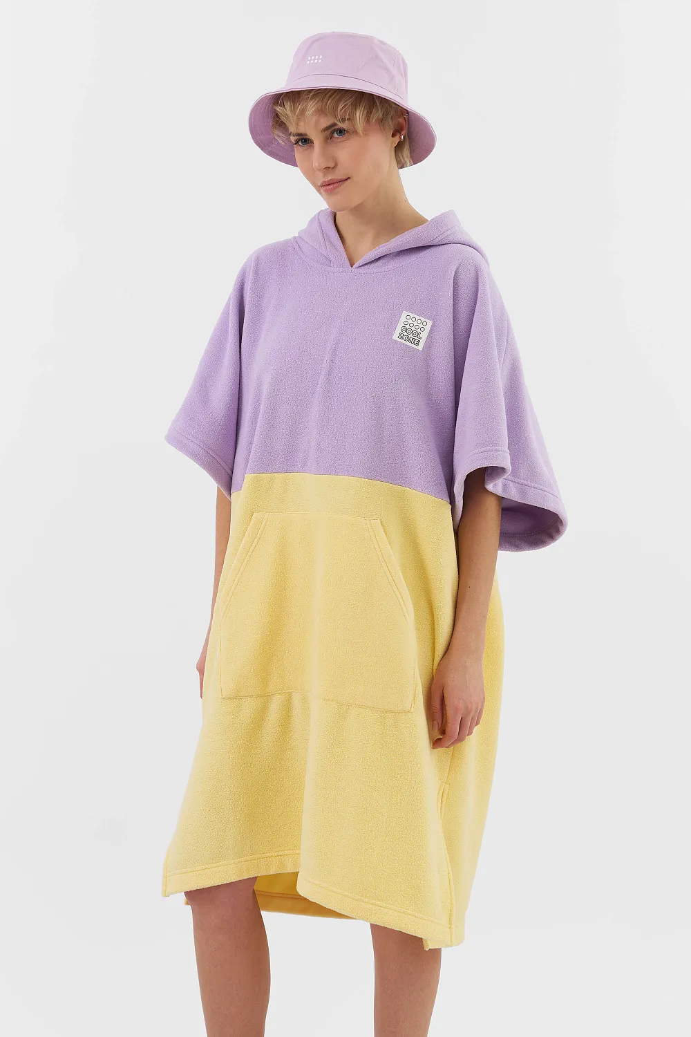 Пончо флисовое