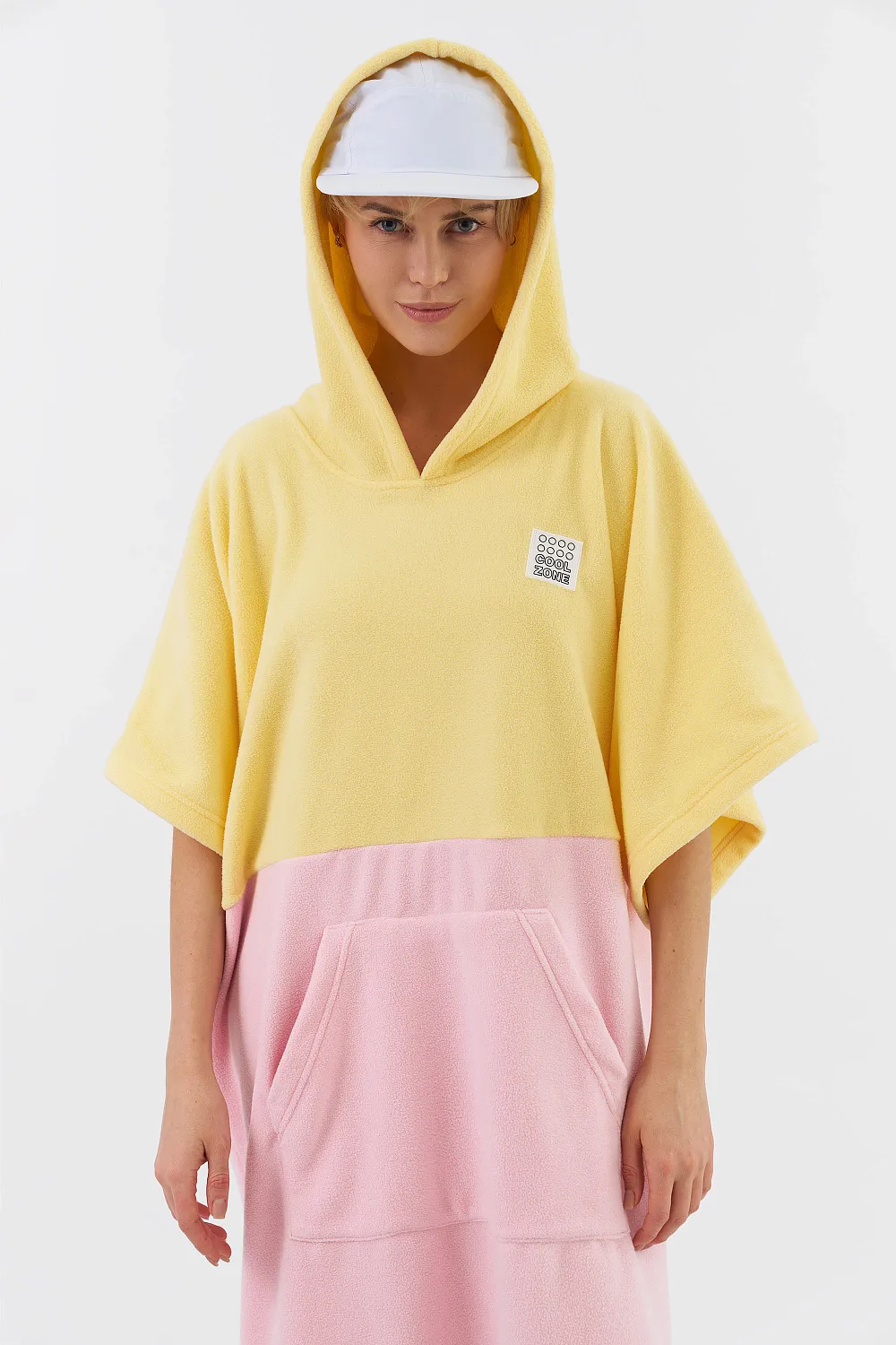 Пончо флисовое