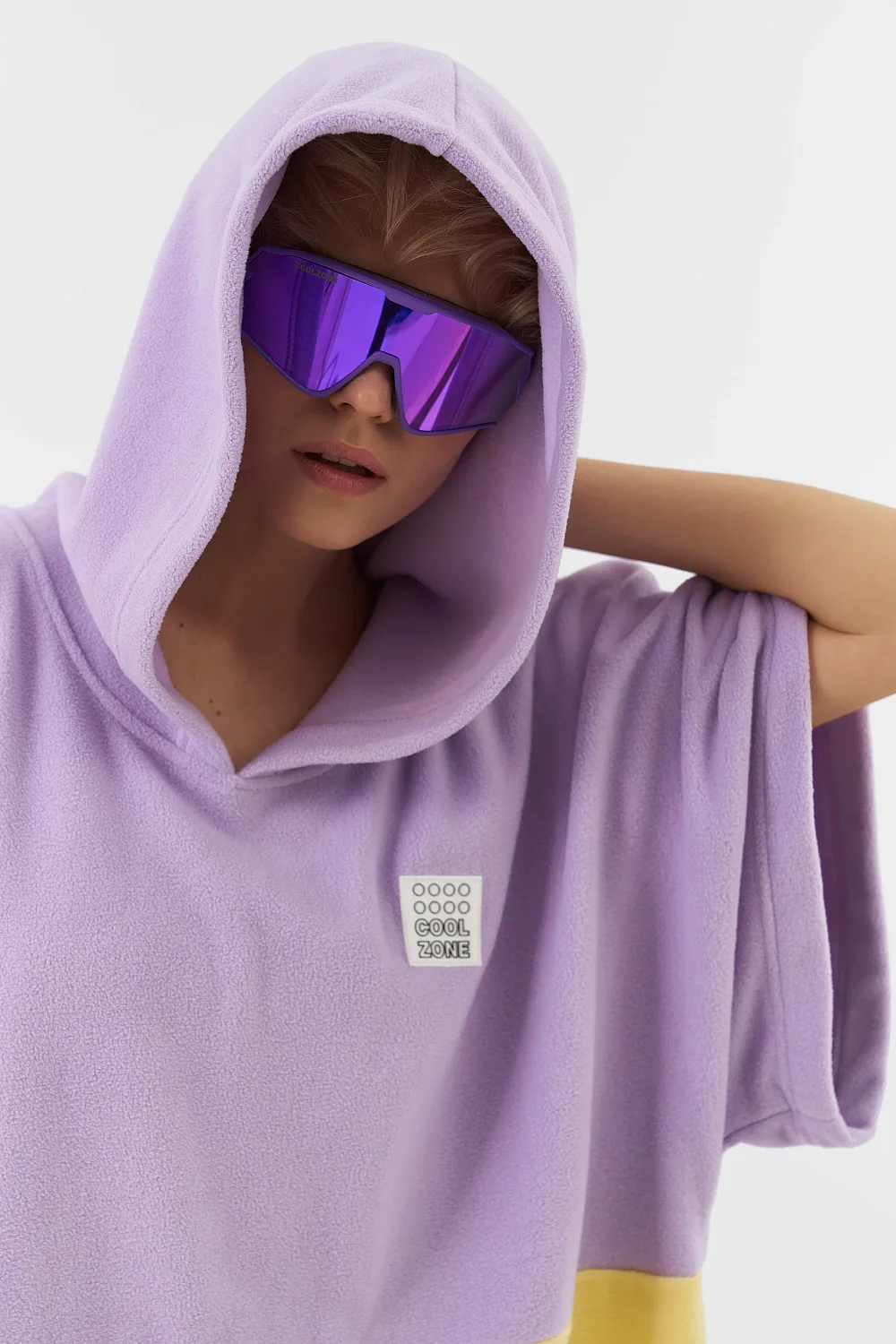 Пончо флисовое