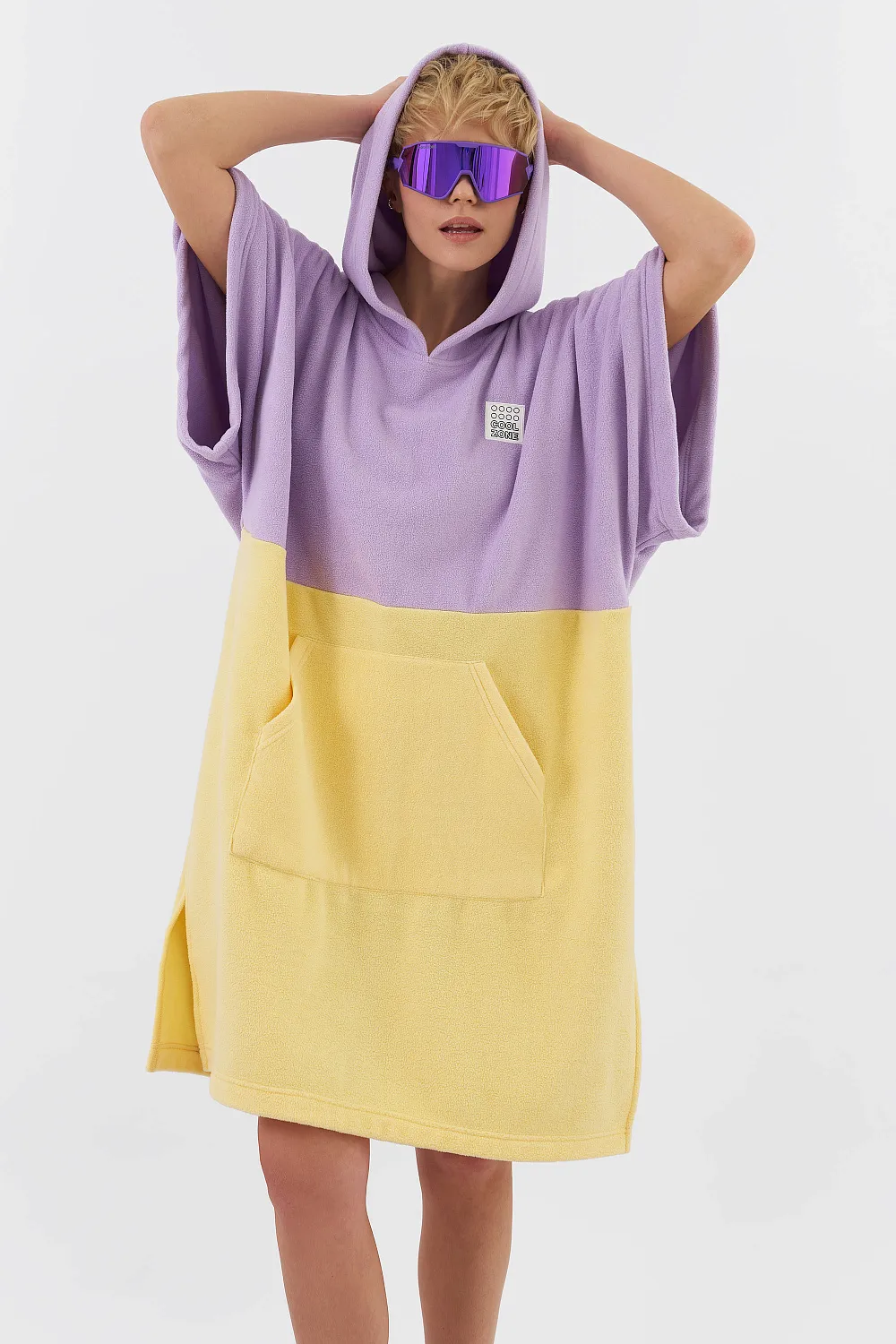 Пончо флисовое