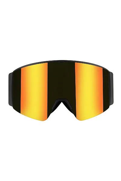 Маска оранжевая магнитная горнолыжная Cool Zone